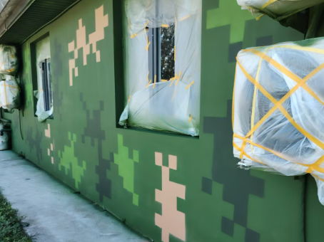 运城海洋 / 林地场景数码伪装